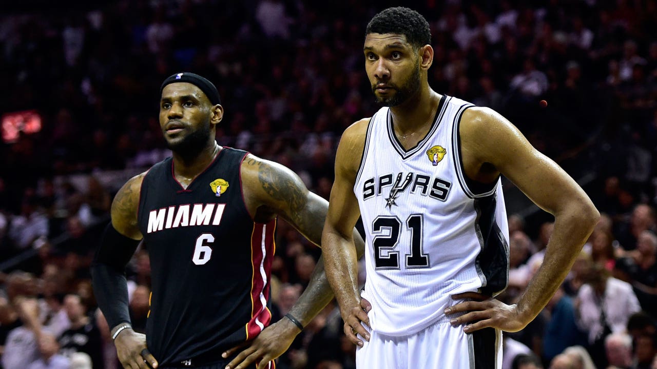 LeBron doesn't view Spurs as a rival